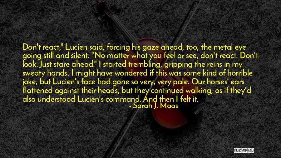 Not Forcing Things Quotes By Sarah J. Maas Not Forcing Things Quotes By Sarah J. Maas