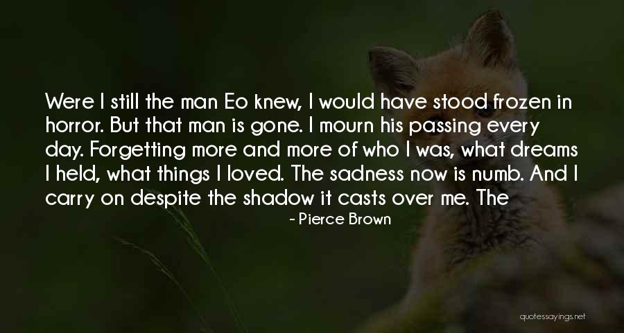 Not Forgetting A Loved One Quotes By Pierce Brown Not Forgetting A Loved One Quotes By Pierce Brown