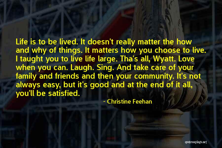 Not Friends But Family Quotes By Christine Feehan Not Friends But Family Quotes By Christine Feehan