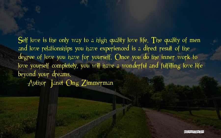 Not Fulfilling Your Dreams Quotes By Janet Ong Zimmerman