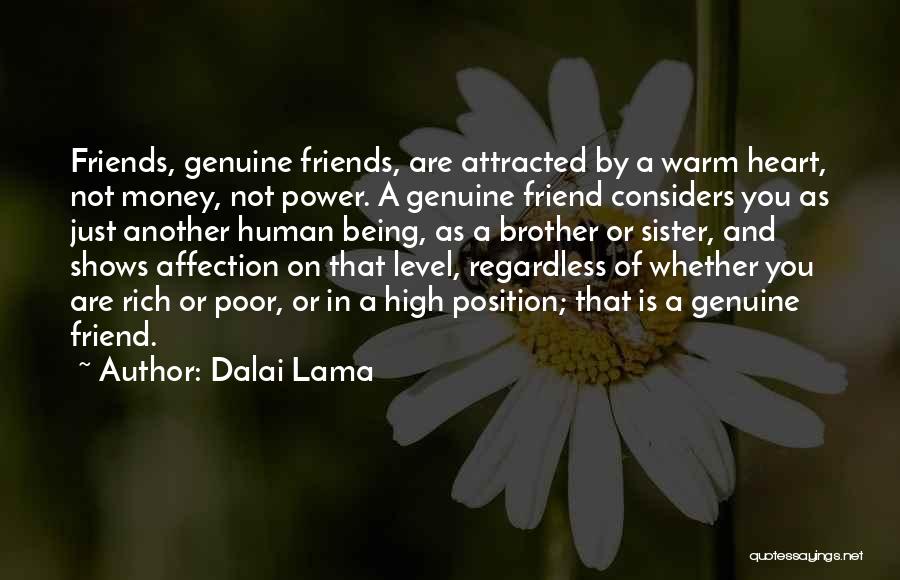 Not Genuine Friends Quotes By Dalai Lama