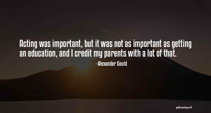Not Getting Credit Quotes By Alexander Gould Not Getting Credit Quotes By Alexander Gould