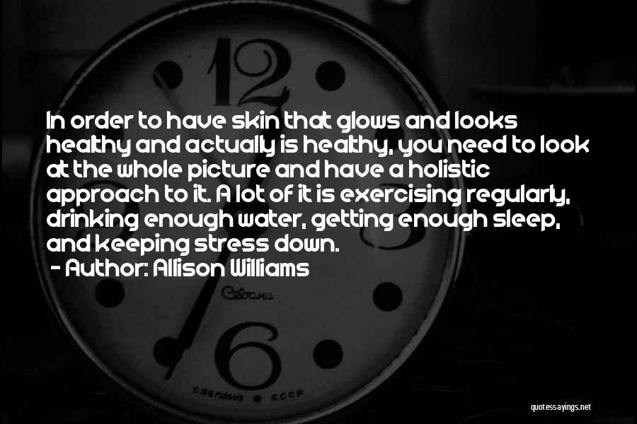 Not Getting Enough Sleep Quotes By Allison Williams