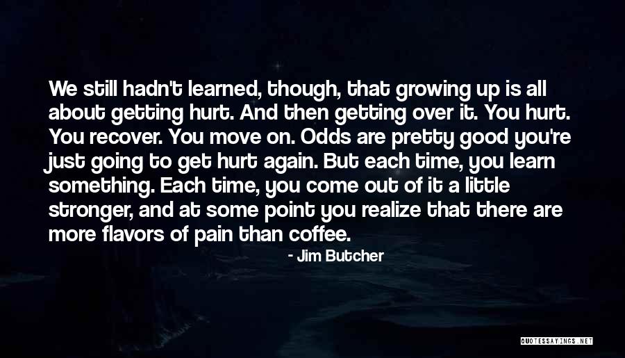 Not Getting Hurt Again Quotes By Jim Butcher