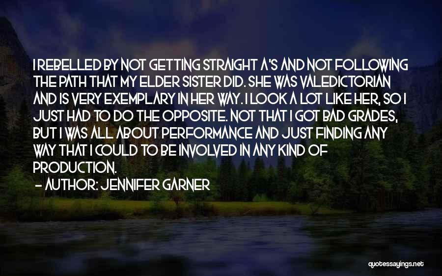 Not Getting Involved Quotes By Jennifer Garner