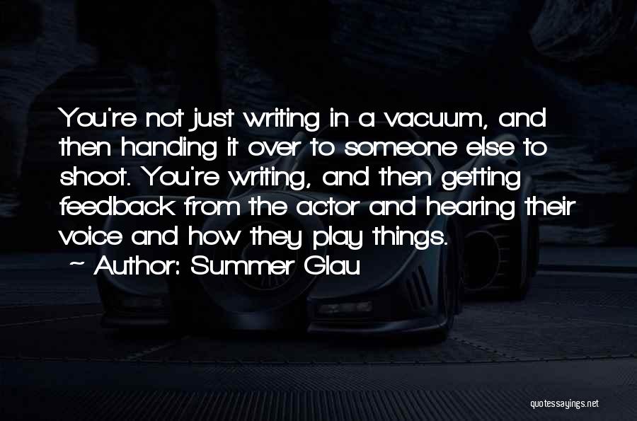 Not Getting Over You Quotes By Summer Glau