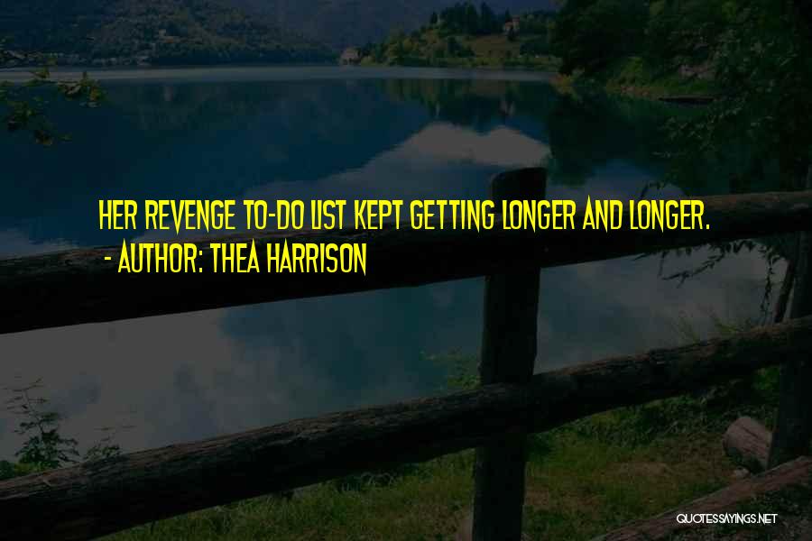 Not Getting Revenge Quotes By Thea Harrison