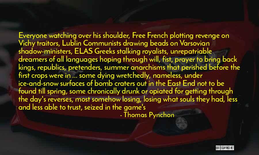 Not Getting Revenge Quotes By Thomas Pynchon