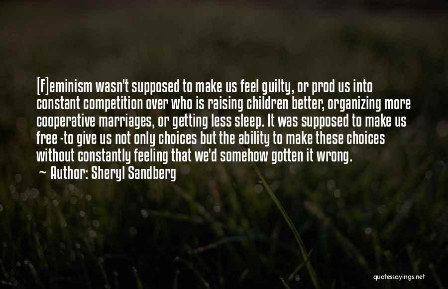 Not Getting Sleep Quotes By Sheryl Sandberg