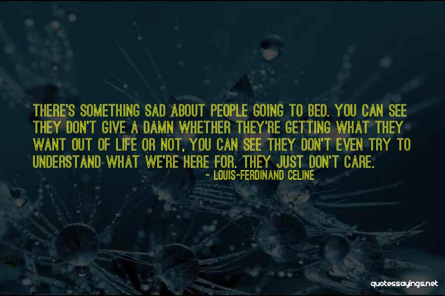 Not Getting What We Want Quotes By Louis-Ferdinand Celine