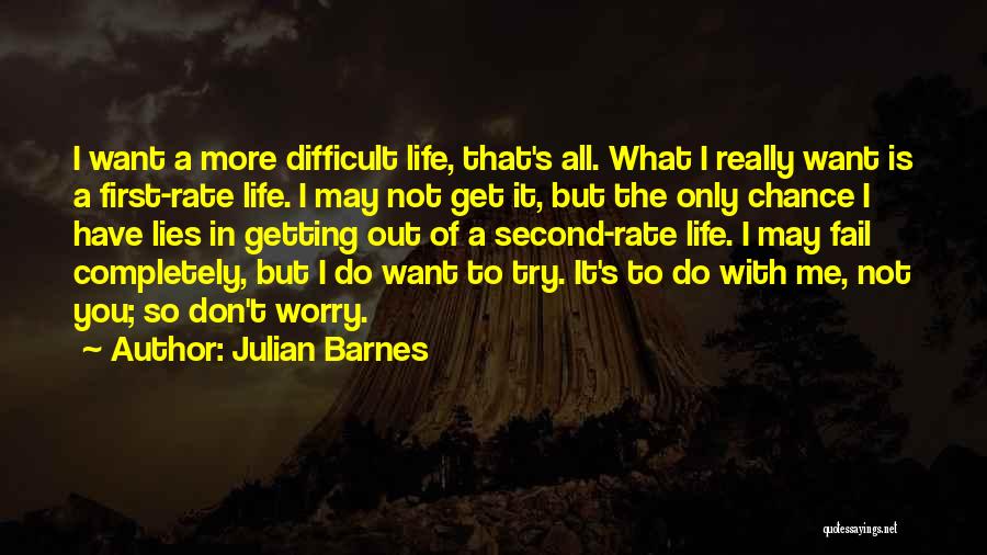 Not Getting What You Want Quotes By Julian Barnes