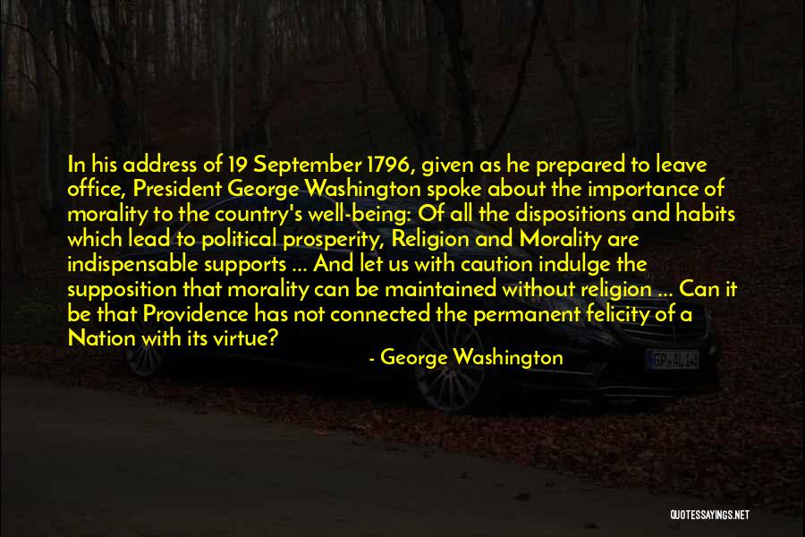 Not Given Importance Quotes By George Washington