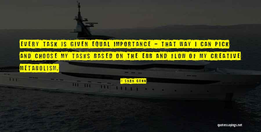 Not Given Importance Quotes By Sara Genn