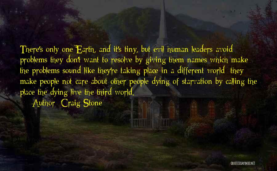 Not Giving A Care In The World Quotes By Craig Stone