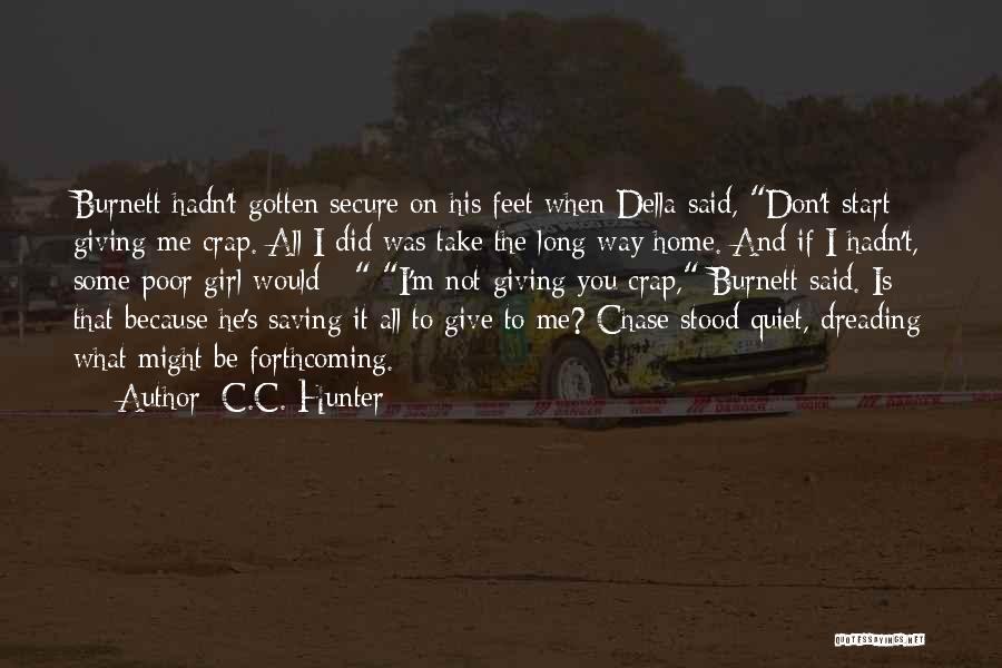 Not Giving A Crap Quotes By C.C. Hunter