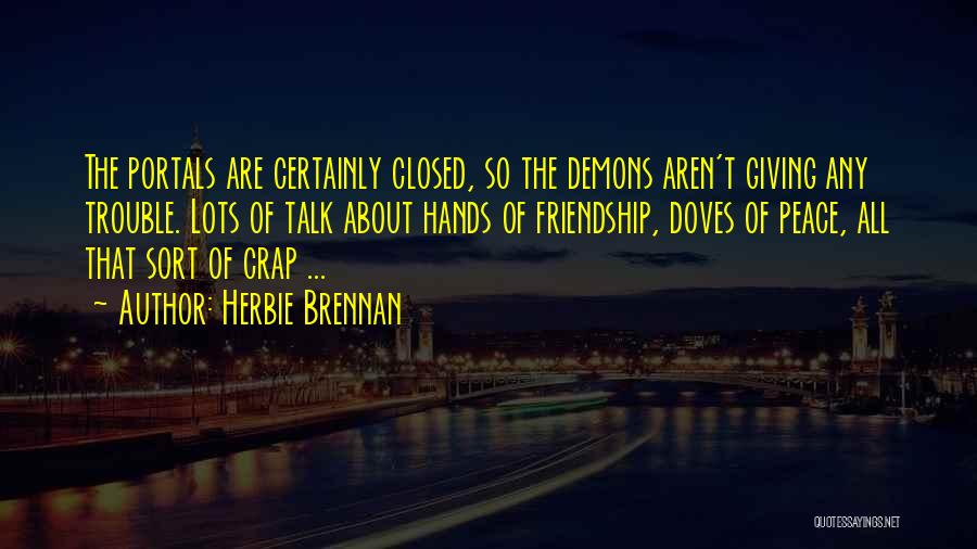 Not Giving A Crap Quotes By Herbie Brennan