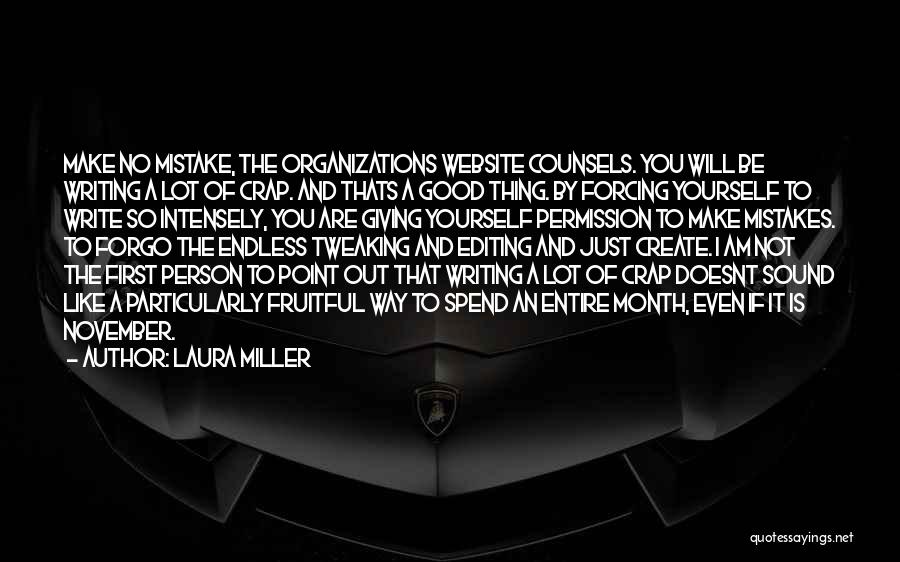 Not Giving A Crap Quotes By Laura Miller