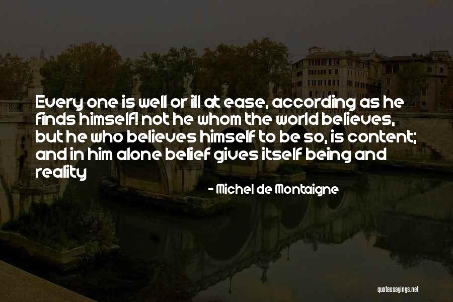 Not Giving In Quotes By Michel De Montaigne