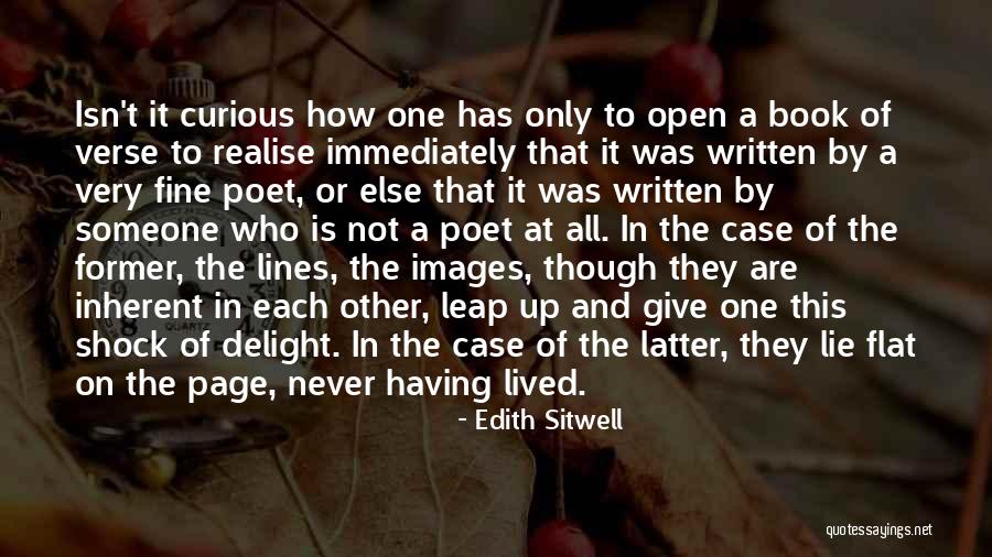 Not Giving In To Someone Quotes By Edith Sitwell