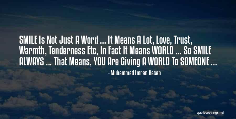 Not Giving In To Someone Quotes By Muhammad Imran Hasan