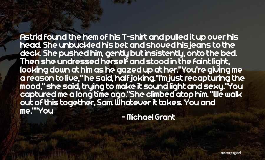 Not Giving Time Quotes By Michael Grant