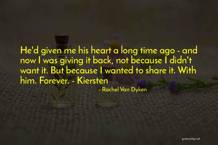 Not Giving Time Quotes By Rachel Van Dyken