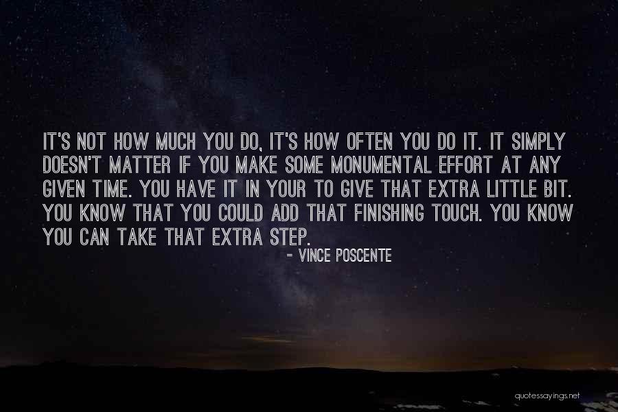 Not Giving Time Quotes By Vince Poscente