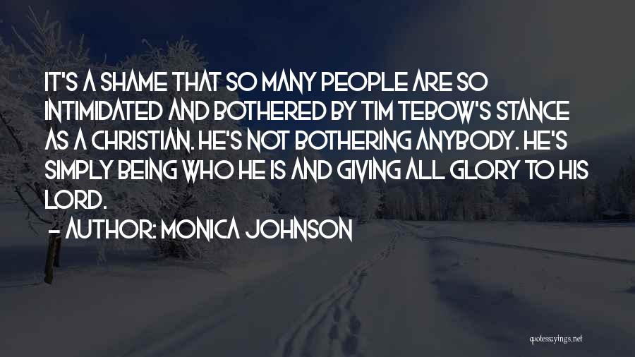 Not Giving Up Christian Quotes By Monica Johnson