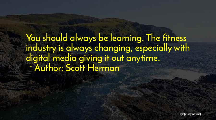 Not Giving Up Fitness Quotes By Scott Herman