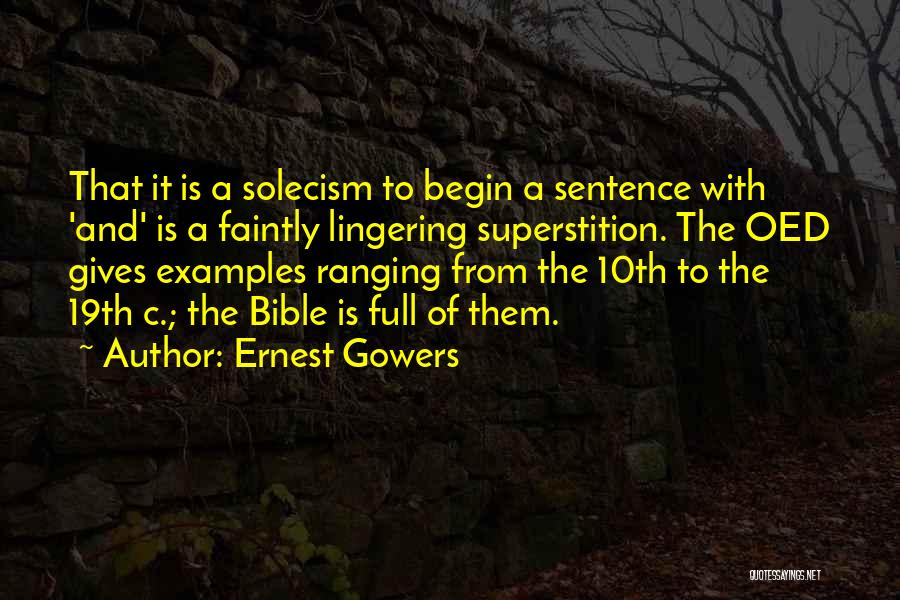 Not Giving Up In The Bible Quotes By Ernest Gowers