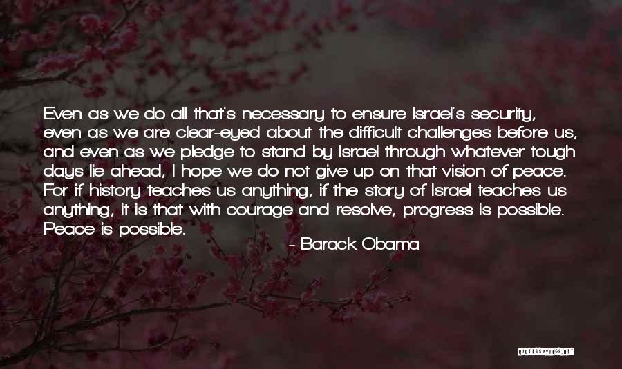 Not Giving Up On Hope Quotes By Barack Obama