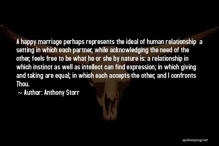 Not Giving Up On Marriage Quotes By Anthony Storr