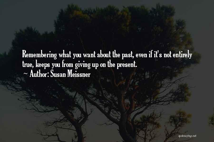 Not Giving Up On What You Want Quotes By Susan Meissner