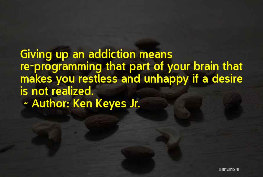 Not Giving Up Quotes By Ken Keyes Jr.