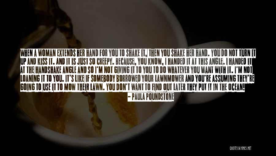 Not Giving Up Quotes By Paula Poundstone