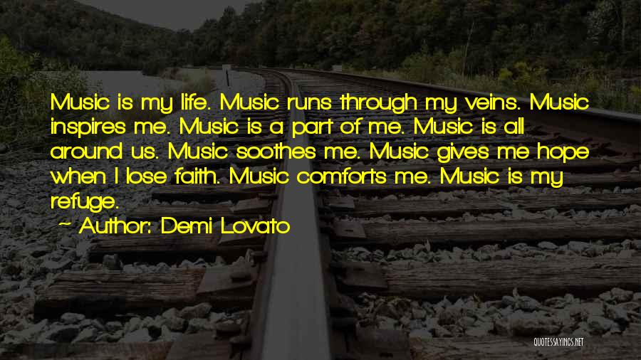 Not Giving Up Running Quotes By Demi Lovato