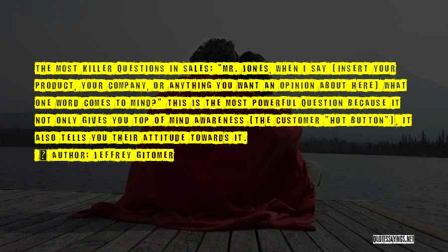 Not Giving Your Opinion Quotes By Jeffrey Gitomer