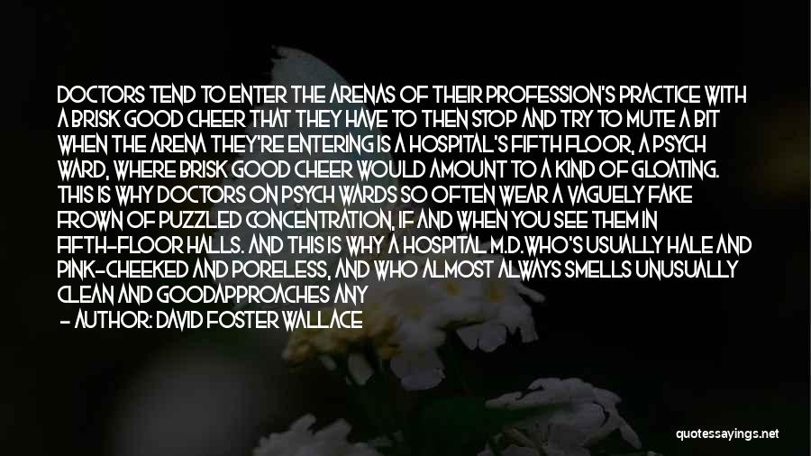 Not Gloating Quotes By David Foster Wallace