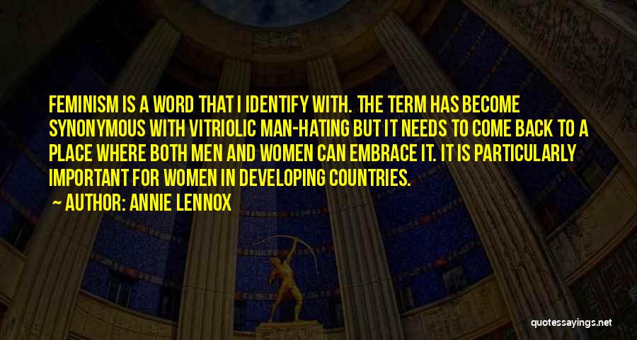 Not Going Back On Your Word Quotes By Annie Lennox