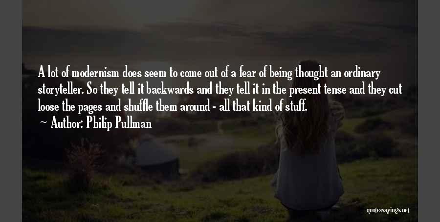 Not Going Backwards Quotes By Philip Pullman