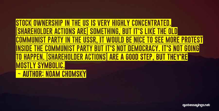 Not Going To Be Nice Quotes By Noam Chomsky