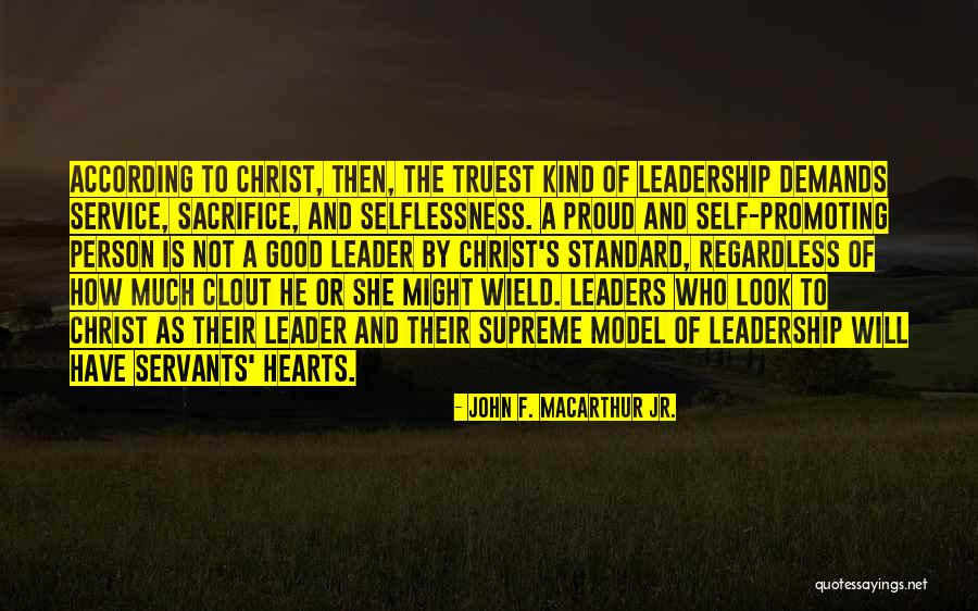 Not Good Leadership Quotes By John F. MacArthur Jr.