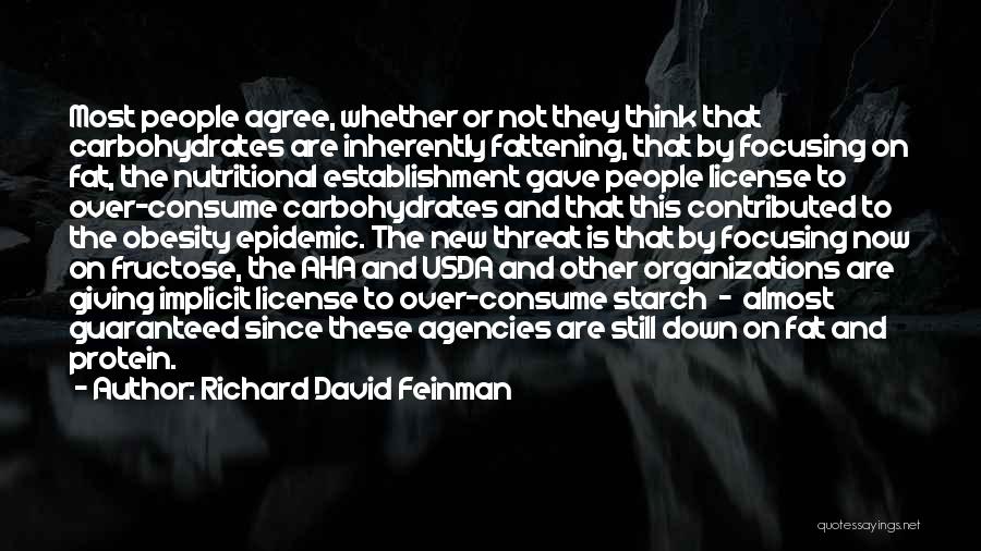 Not Guaranteed Quotes By Richard David Feinman