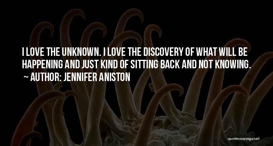 Not Happening Love Quotes By Jennifer Aniston