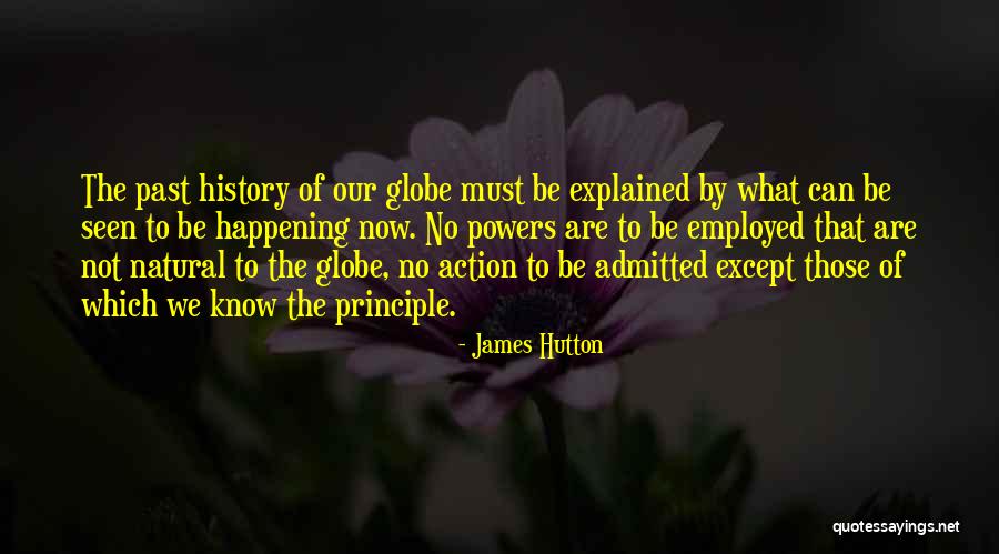 Not Happening Quotes By James Hutton