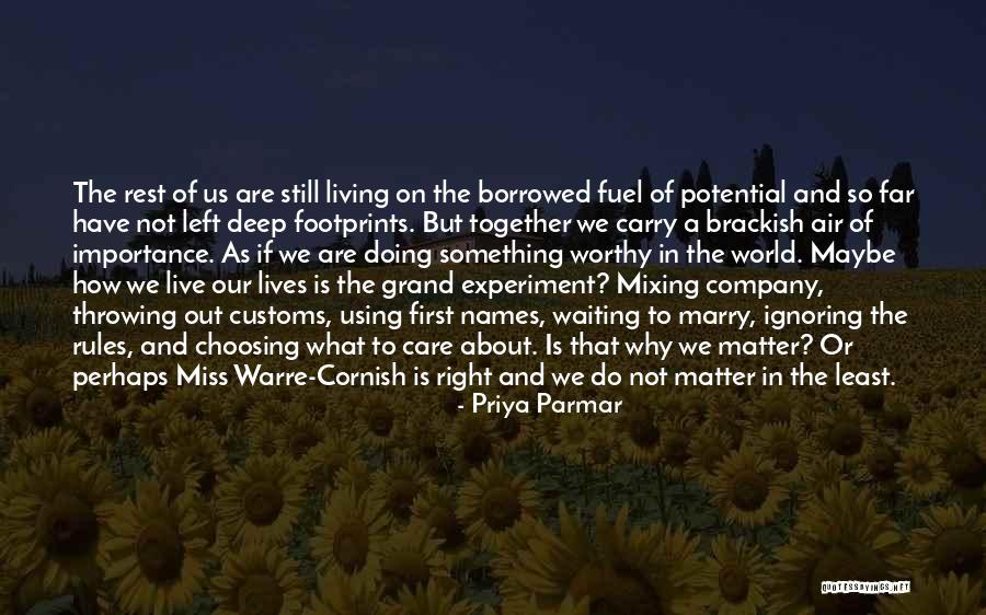 Not Have A Care In The World Quotes By Priya Parmar Not Have A Care In The World Quotes By Priya Parmar