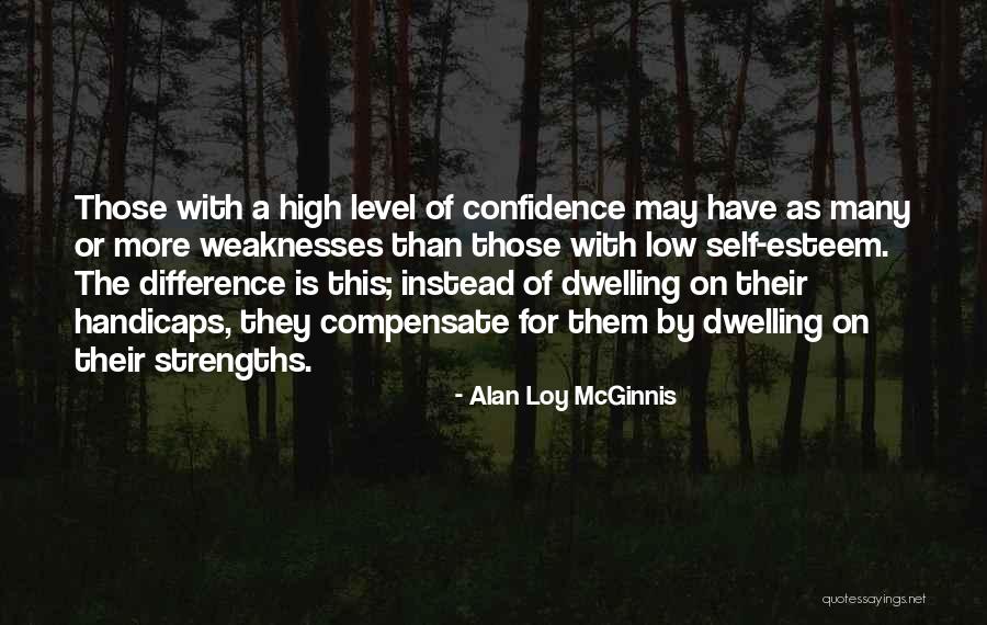 Not Having Self Confidence Quotes By Alan Loy McGinnis Not Having Self Confidence Quotes By Alan Loy McGinnis