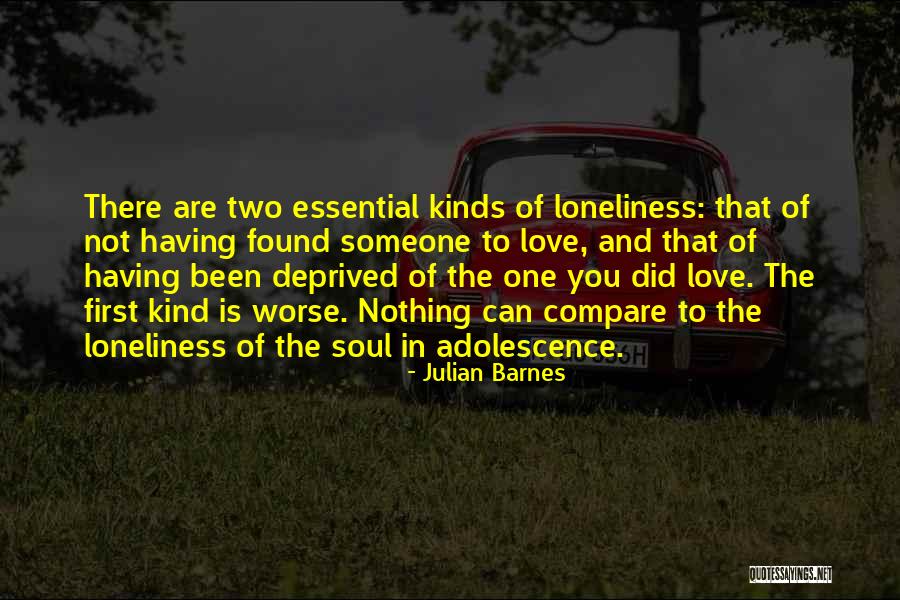 Not Having Someone To Love Quotes By Julian Barnes Not Having Someone To Love Quotes By Julian Barnes