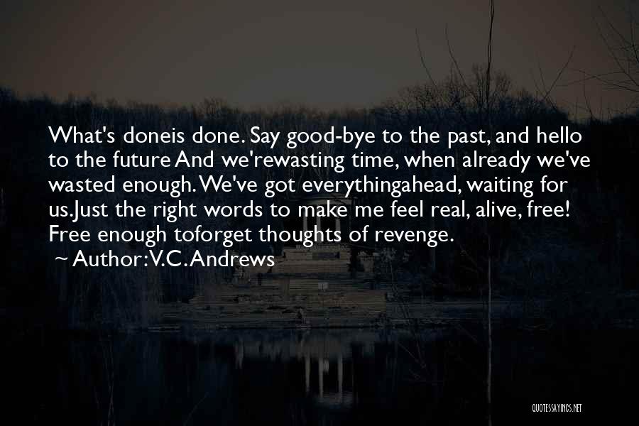 Not Having The Right Words To Say Quotes By V.C. Andrews