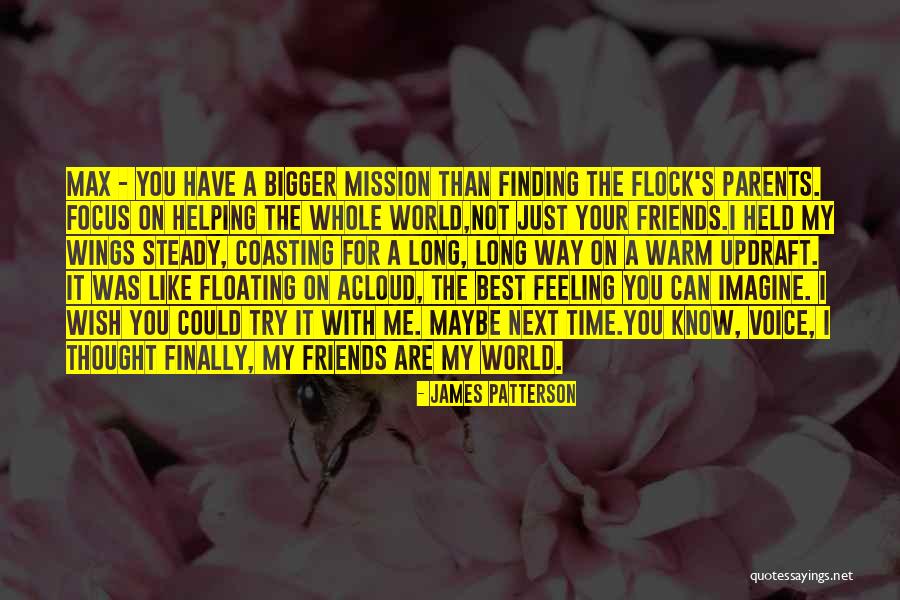 Not Helping Friends Quotes By James Patterson Not Helping Friends Quotes By James Patterson